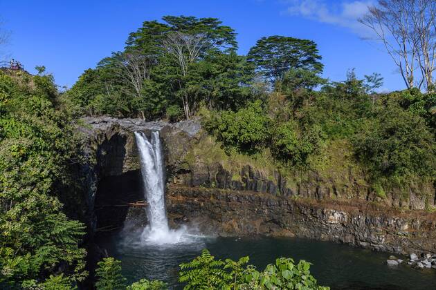Rainbow Falls Hawaii Wasserfall Fotos | IMAGO