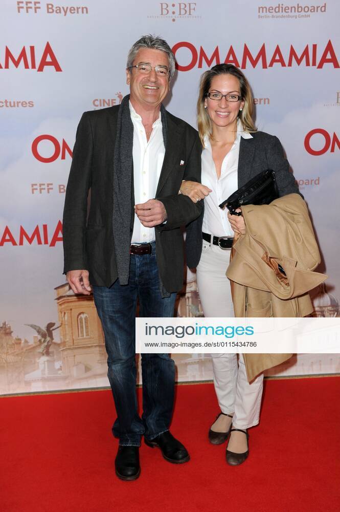 Franz Xaver Gernstl und Kathrin Meyer (BR) Deutschlandpremiere von OMAMAMIA im Mathaeser Filmpalast