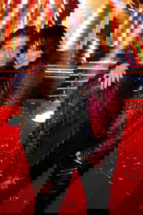 Nena mit Freund Philipp Palm bei der Verleihung des LEA Live Entertainment  Awards zum Auftakt der