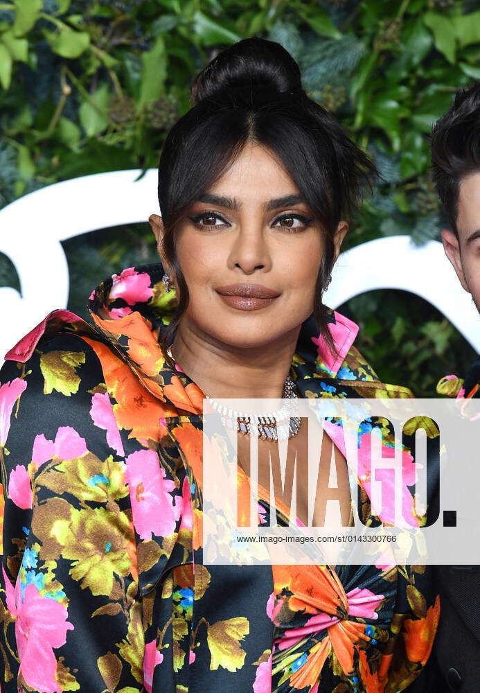 The Fashion Awards 2021 - London Priyanka Chopra arriving at The