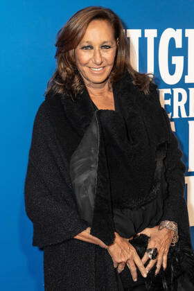 Donna Karan attends the opening night of The Music Man at the