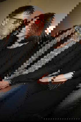 Sascha Hehn mit Freundin Gloria Krass RODENSTOCK Eye Wear Show Präsentation  der neuen Kollektion