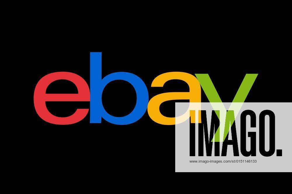 ebay logo black background