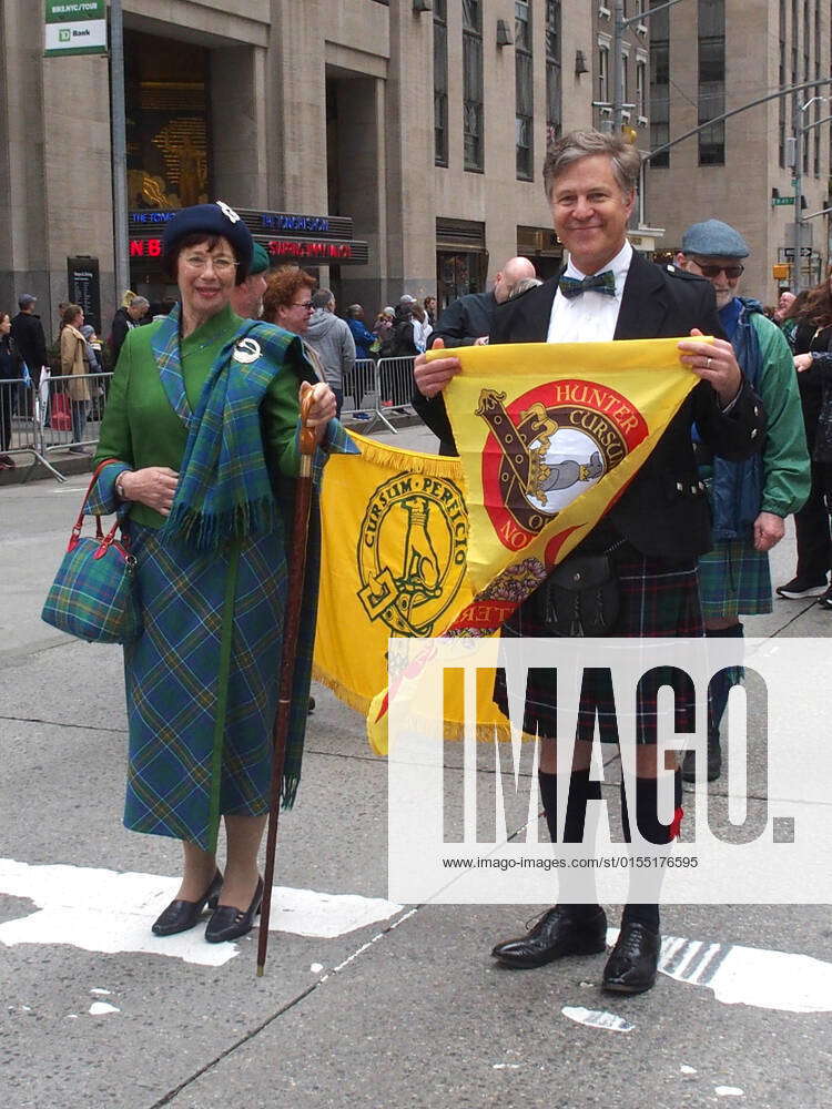April 9, 2022, New York, New York, USA April 9, 2022 New York, Tartan