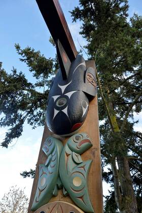 Longhouse Coast Salish Fotos | IMAGO