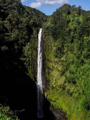 Rainbow Falls Hawaii Wasserfall Fotos | IMAGO