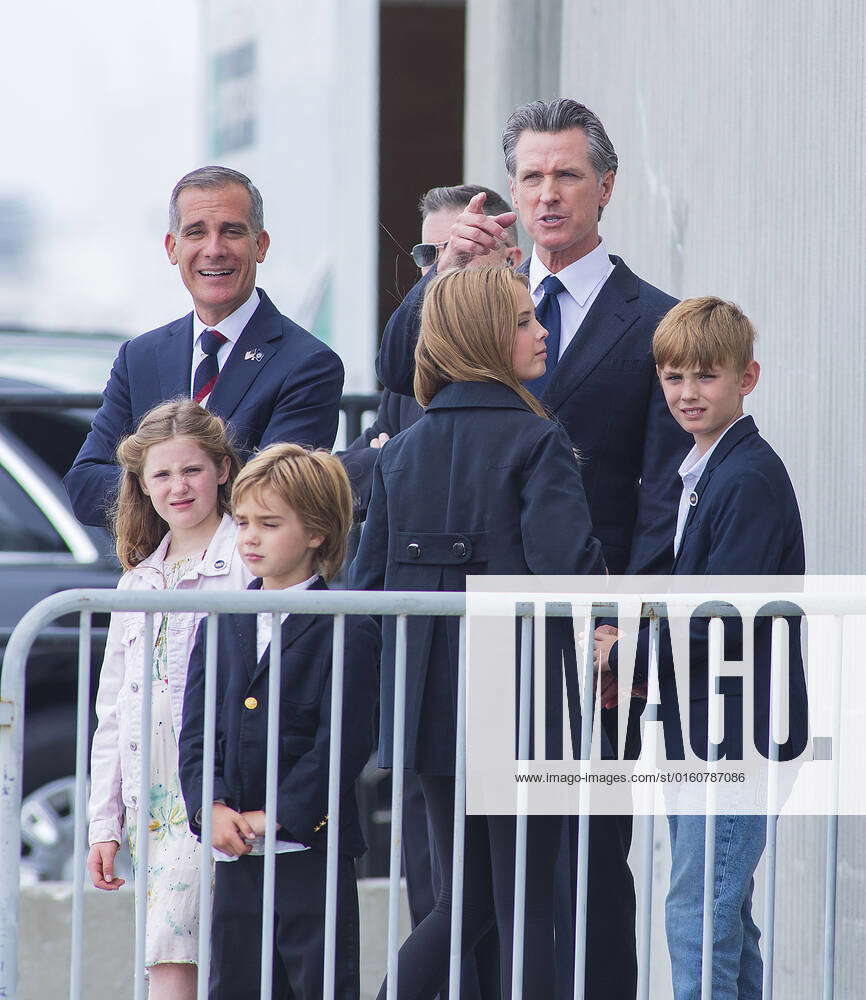 Gavin Newsom Family Governor Newsom, First Partner Join Central Valley