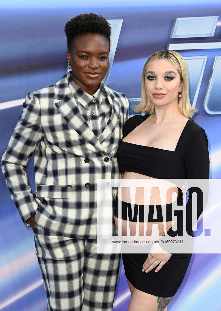 Lightyear UK Premiere - London Nicola Adams and Ella Baig arriving at