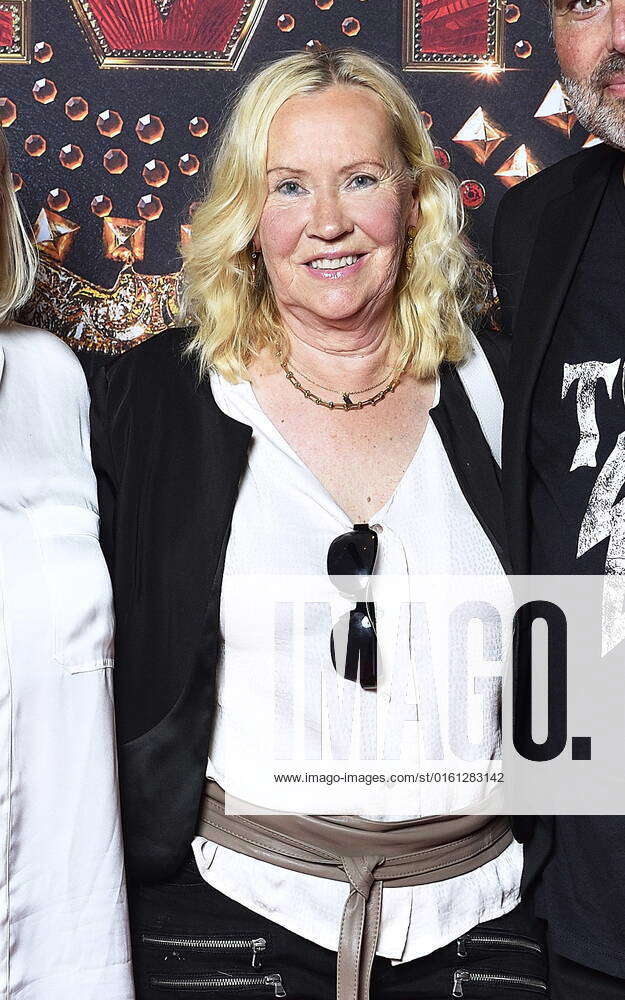 STOCKHOLM 2022 06 21 Agnetha Faltskog, ABBA Agnetha, at the Swedish  premiere of the film Elvis