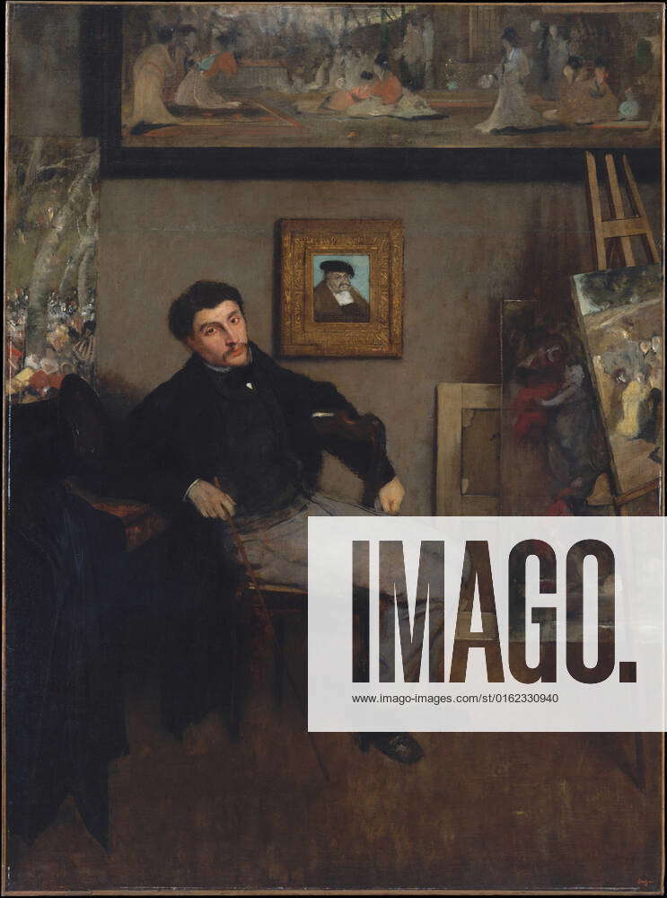 James Jacques Joseph Tissot 1836 1902 ca. 1867 68 Edgar Degas