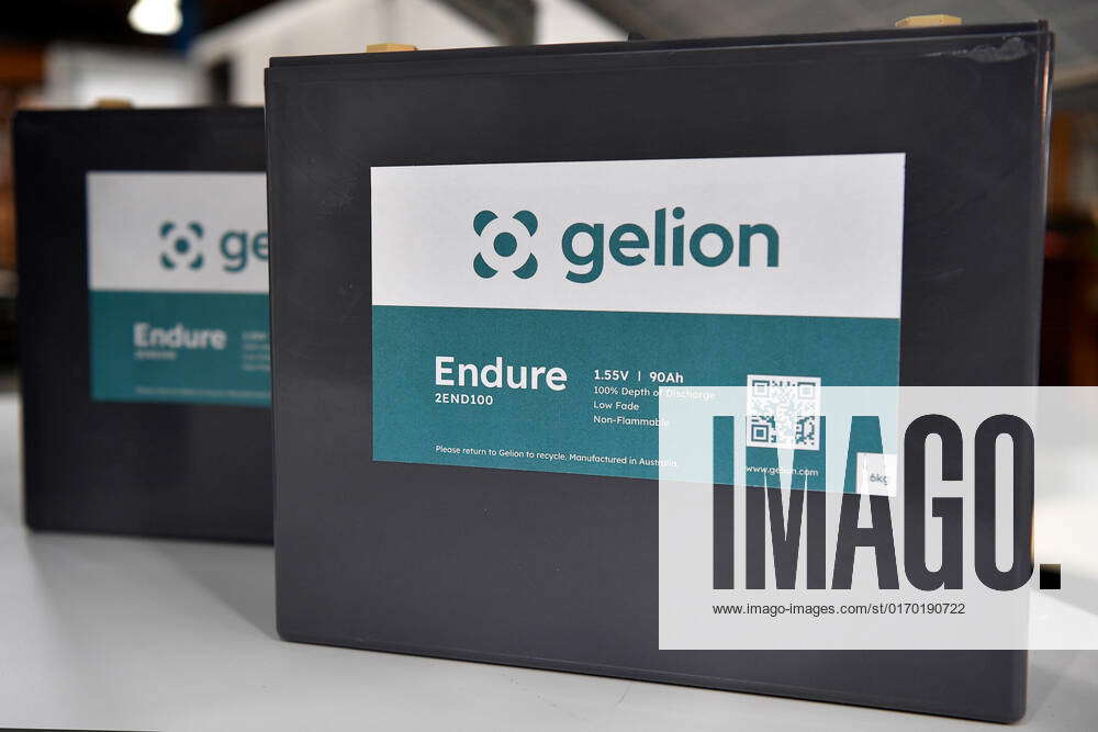 BATTERY MANUFACTURING LAUNCH, General view of the Gelions Endure gel