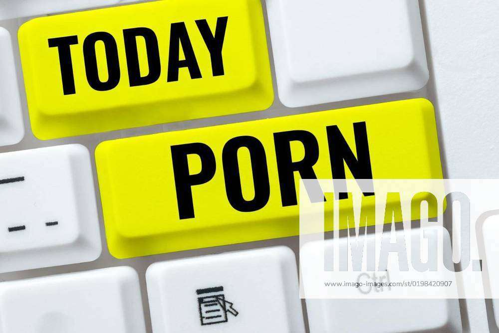 Pornword - Inspiration showing sign Porn. Word Written on depiction of erotic behavior  intended to cause sexual
