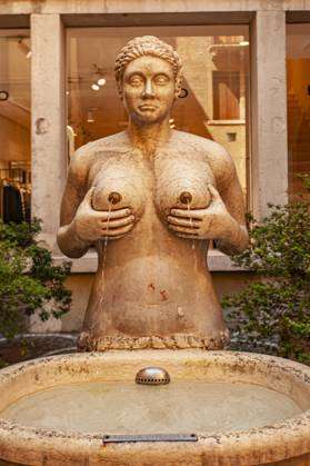 The Fountain of Tits, Fighting Against Drought Stock Image - Image
