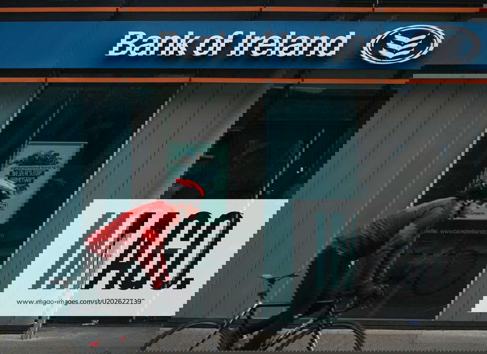 Daily Life In Dublin DUBLIN, IRELAND FEBRUARY 12 A cyclist seen