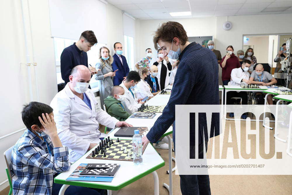 RUSSIA, MOSCOW - FEBRUARY 15, 2023: Russian chess grandmaster