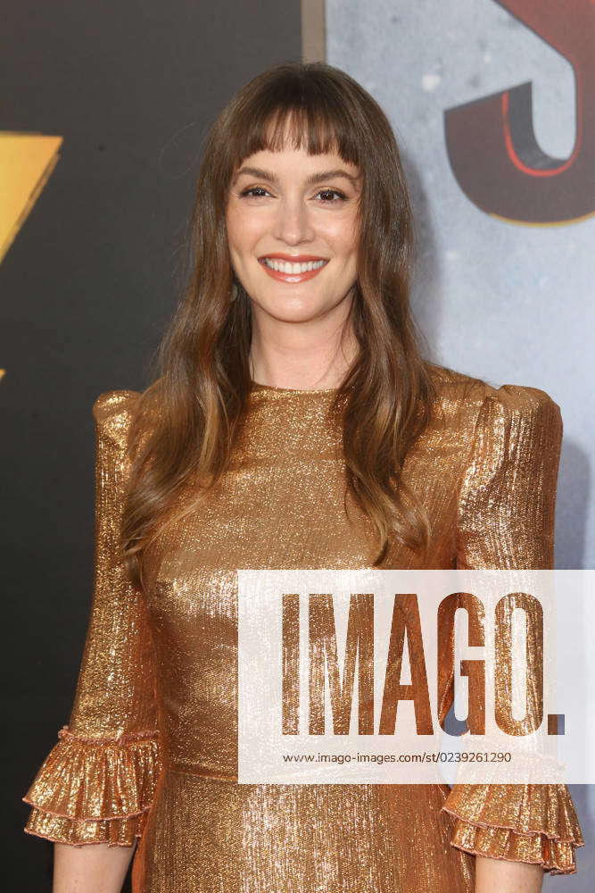 Leighton Meester at Shazam! Fury of the Gods Premiere held at the