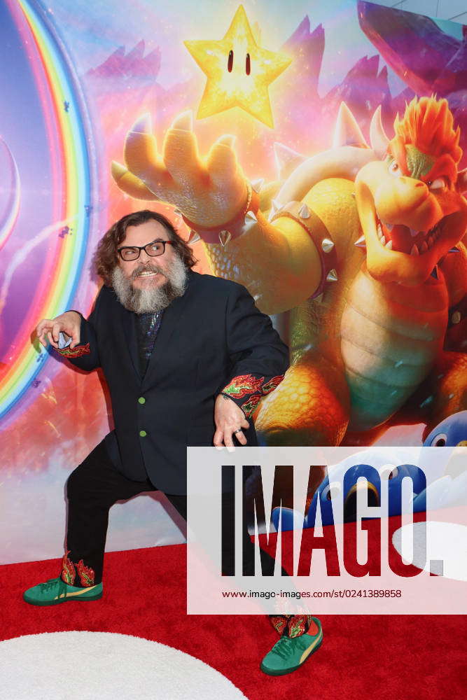 Jack Black at The Super Mario Bros. Movie Special Screening held at the  Regal LA Live, Stock Photo, Picture And Rights Managed Image. Pic.  PLX-34511-058JM