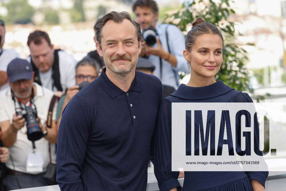 2023 Cannes Film Festival: Jude Law and Alicia Vikander at the FIREBRAND  Photocall - Tom + Lorenzo