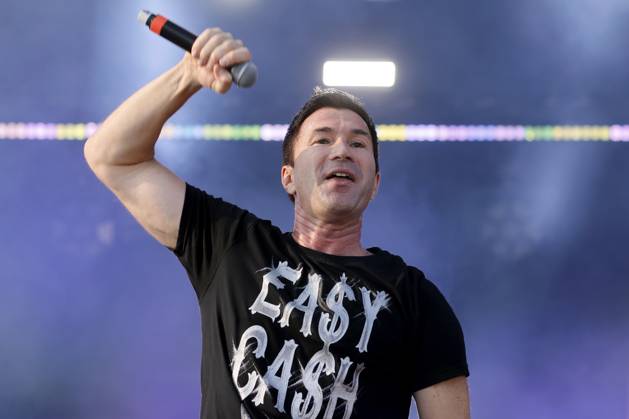 Sänger Lucas Cordalis bei seinem Auftritt bei dem Festival Inselfieber - Die größte Mallorca-Party