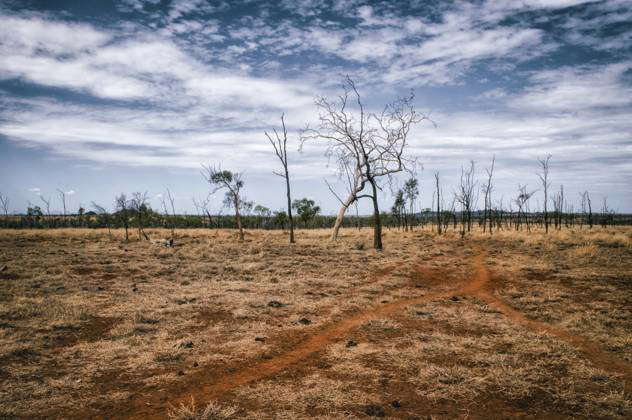 Desolate Australian Landscape Outback landscape in New Wales, Australia, 21236202, Australia ...