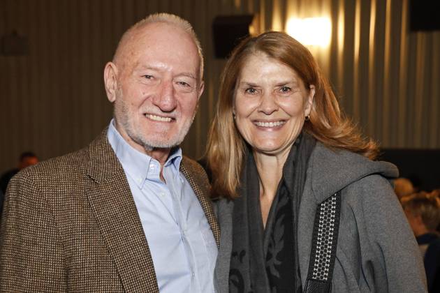 Sepp Schauer und Corinna Binzer bei der Überraschungsmatinee zu Franz Xaver  Bogners 75. Geburtstag