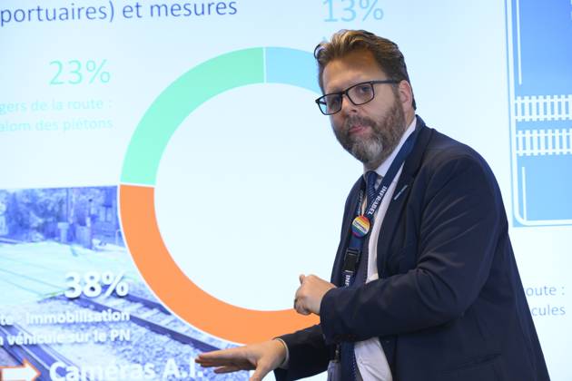 PC Infrabel BRUSSELS, BELGIUM - MAY 16: : Benoit Gilson, CEO Infrabel ...