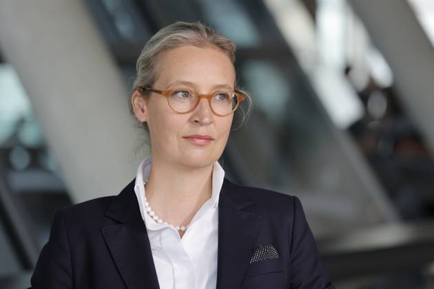 Dr. Alice Weidel, Fraktionsvorsitzende der AfD-Bundestagsfraktion, Tino Chrupalla, Vorsitzender der