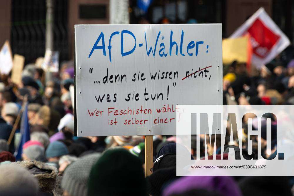 Demo gegen Rechtsextremismus in Frankfurt (20.01.2024)