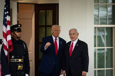 USA, Donald Trump empfängt Benjamin Netanyahu in Washington