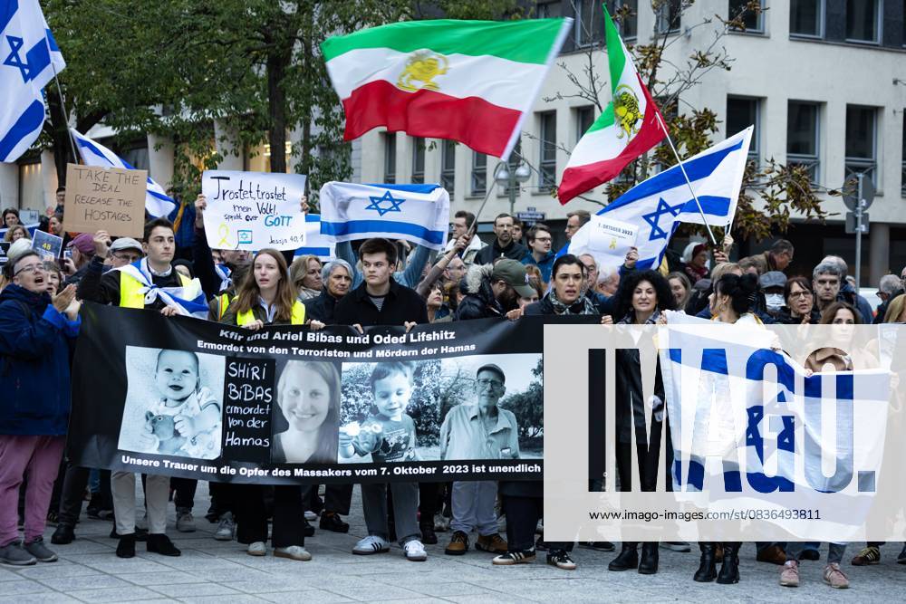 Nahostkonflikt - Mahnwache in Frankfurt (07.10.2025)