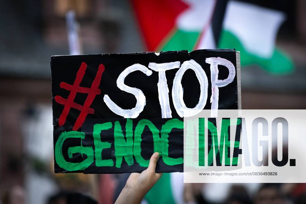 Pro-Palästina Kundgebung in Frankfurt (07.10.2025)