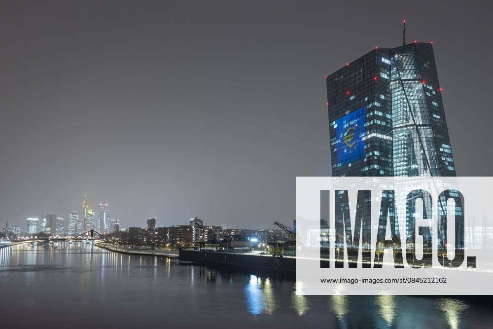 Die EZB und die Frankfurter Skyline (08.01.2026)