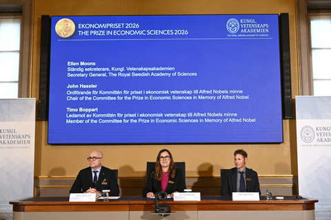Sweden, announcement of the Nobel Prize in Economics in Stockholm