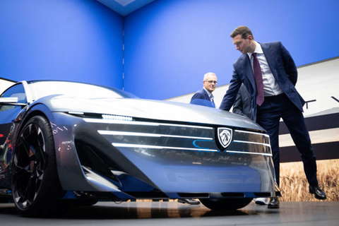 Frankreich, Motor Show in Paris